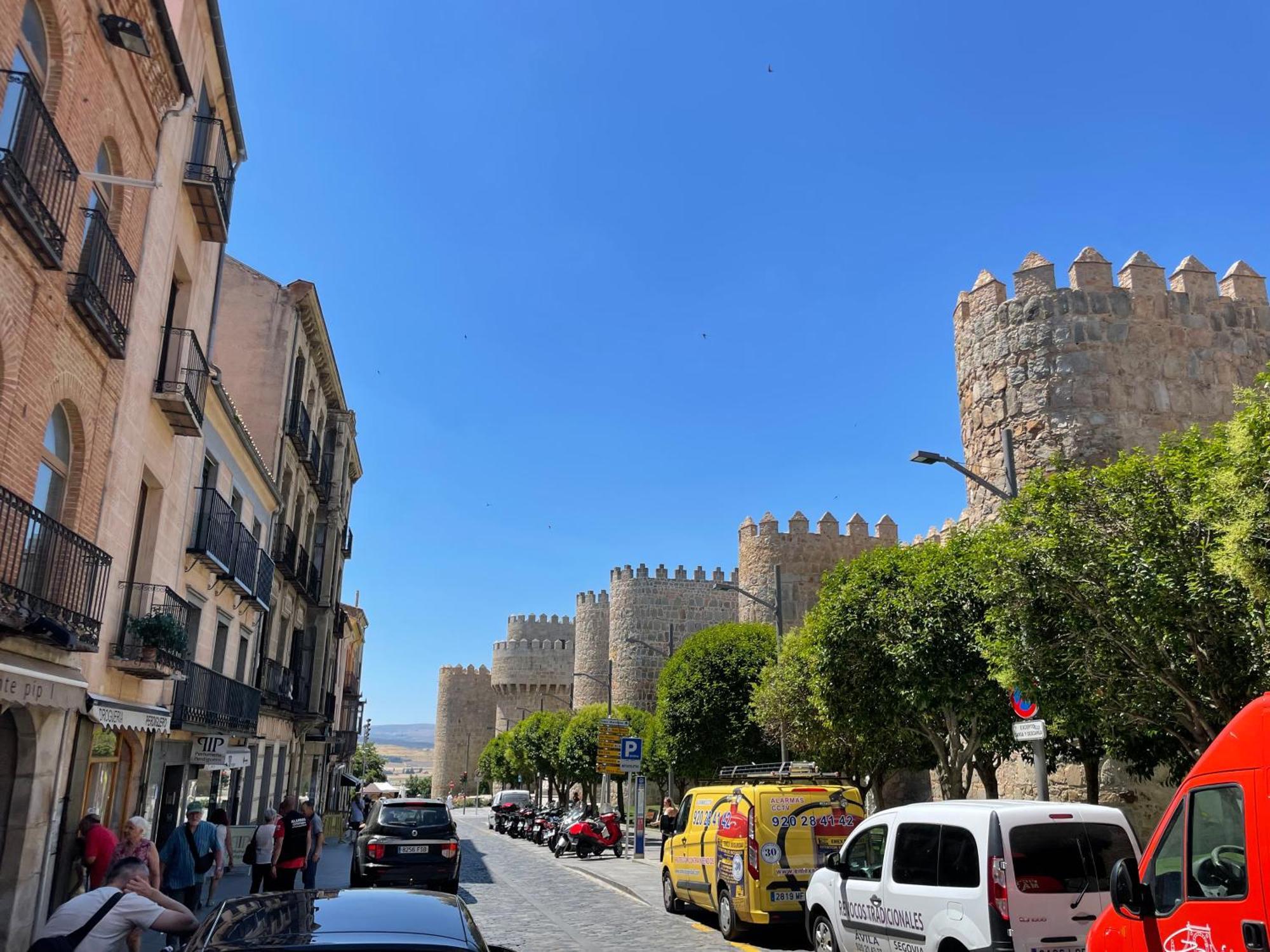 El Balcon De La Muralla Ávila Exteriör bild