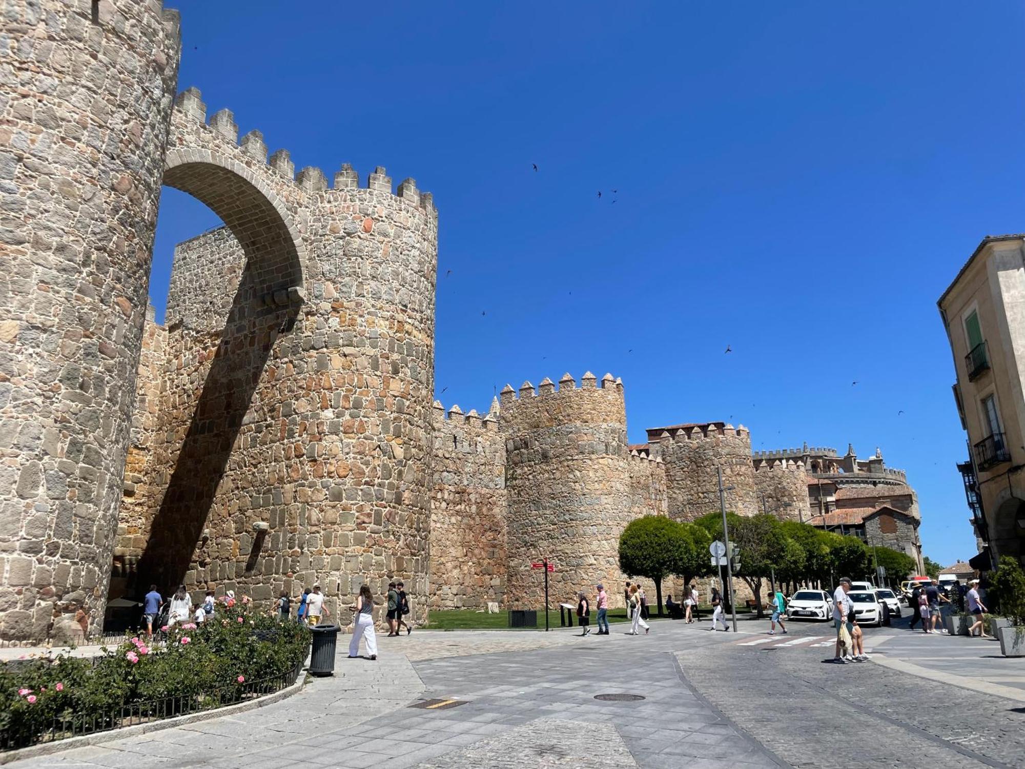 El Balcon De La Muralla Ávila Exteriör bild